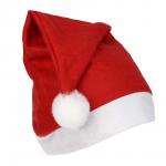 СНОУ БУМ Колпак новогодний, 28x36см, полиэстер, красный