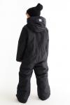 Комбинезон спортивный зимний Асимметрия черный