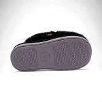 Тапочки меховые 9648 черные