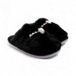 Тапочки меховые 10237 черные