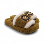 Тапочки меховые ZH003-5 зеленые