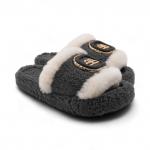 Тапочки меховые ZH003-3 серые