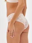 Бесшовные трусы слипы кружевные Lingeamo бежевый ВР-07 (4)