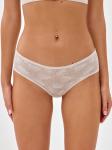Бесшовные трусы слипы кружевные Lingeamo бежевый ВР-07 (4)