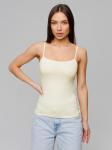 Женская майка на бретелях Lingeamo кремовый ЛТ-07 (131)