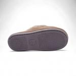 Тапочки меховые 10338 бежевые