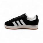 Кроссовки из натуральной кожи на меху АМ0815-8 черные