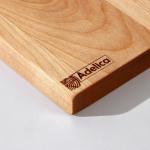 Доска разделочная Adelica, 24?16?1.8 см, пропитана минеральным маслом, дерево берёза