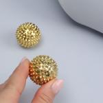 Массажеры с магнитом «Шары», набор - 2 шт., d=3 см, цвет золотистый