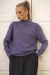 Водолазка Никс (тёмная сирень)