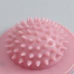 Массажёр для ног, 17.5?8.8 см, 2 шара с шипами, розовый