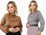 Блузка женская  4305/01/Коричневый
