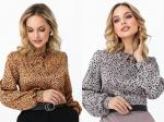 Блузка женская  4305/01/Коричневый