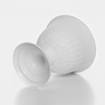 Вазон для цветов «Ангара», 12 л, d=35 см, h=36 см, белый