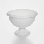 Вазон для цветов «Джулия», 8 л, d=32 см, h=23 см, белый