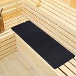Коврик - лежак для бани и сауны, 200?60 см, тёмный, Добропаровъ