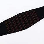 Корсет ортопедический НТ-Р-027, поясничный, жёсткий, чёрный, размер M (75-100)