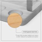 Доска для подачи шашлыка Adelica «3 шампура», 30?24?1.8 см, дерево массив берёзы