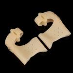 Бандаж на стопу, силиконовый, с корректором, с магнитами, 7.5?7 см, бежевый