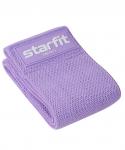 БЕЗ УПАКОВКИ Мини-эспандер STARFIT ES-204, высокая нагрузка, текстиль, фиолетовый пастель