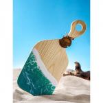 Доска разделочная авторская Adelica, 17?38?2.5 см, с эпоксидной пищевой смолой, дерево цельный кедр, рисунок МИКС