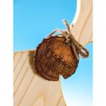 Доска разделочная авторская Adelica, 17?38?2.5 см, с эпоксидной пищевой смолой, дерево цельный кедр, рисунок МИКС