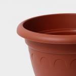 Вазон для цветов «Колывань», 8.1 л, d=30 см, h=33 см, терракотовый