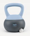 БЕЗ УПАКОВКИ Гиря мягкая STARFIT DB-601, 12 кг, холодный синий/темно-серый