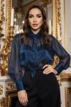 Блуза Вернисаж (сапфир) Б14317-34М