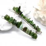 Женская заколка для волос с нефритом 6,5*0,8*1,3см