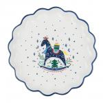 MILLIMI Нордик Блюдо круглое, 25х25х3см, керамика