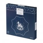 MILLIMI Нордик Блюдо в форме звезды, 20х20х2см, керамика