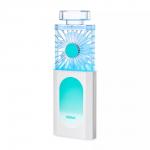 Беспроводной мини-вентилятор Kitfort KT-406-2 бело-бирюзовый