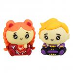 BY Русские Супергерои Точилка фигурная, в форме героя, пластик, металл, 2 дизайна, "Кавай"