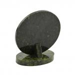 Барельеф "Медведь" на подставке из змеевика 80*45*90мм