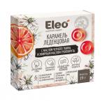 ELEO Карамель леденцовая без сахара маслом черного тмина и эфирным маслом грейпфрута, 6шт,