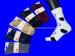 Ecosocks носки женские ангора НОРКА СЕРДЦЕ высокие арт. 6621