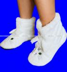 Подарочный набор носки-САПОЖКИ женские с мехом Мордочки ВЫСОКИЕ