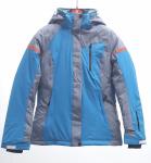 Горнолыжная куртка женская УЦЕНКА синего цвета 0802S