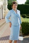 Костюм Vittoria Queen 26723 серебристо-голубой