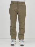 Брюки утепленный мужской зимние спортивные цвета хаки 2211-1Kh