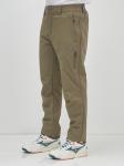 Брюки утепленный мужской зимние спортивные цвета хаки 2211-1Kh