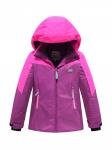 Горнолыжный костюм зимний для девочки розового цвета 9432R