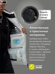 Горнолыжный костюм мужской зимний белого цвета 370Bl