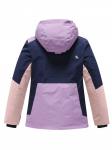 Горнолыжный костюм зимний для девочки фиолетового цвета 9518F