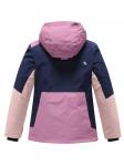 Горнолыжный костюм зимний для девочки розового цвета 9518R