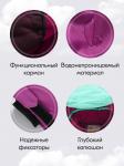 Горнолыжный костюм зимний для девочки фиолетового цвета 9432F