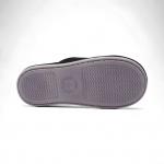 Тапочки домашние 10250-3 черно серые