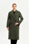 Пальто женское демисезонное 24710 (хаки)