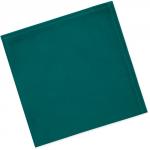 Салфетка декоративная 40х40, саржа, 'Зеленый'